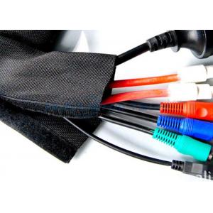 China Durable Flexible Velcro Cable Sleeve For Wire Management Environmentally Friendly supplier