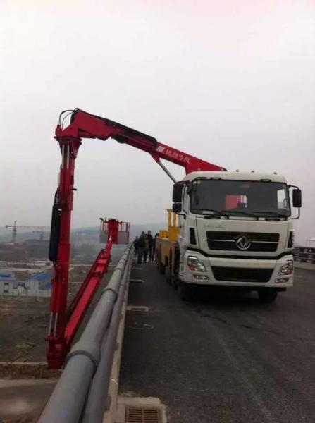 type de seau de 18m camion d'inspection de pont sous l'équipement d'Access de