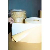 China Hot Melt Glue Self Adhesive Paper Sheets , Ordinary Sticky PVC Adhesive Roll on sale