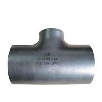 China High Pressure Lateral Pipe Fitting Eccentric Reducing Tee SS316 / 316L on sale