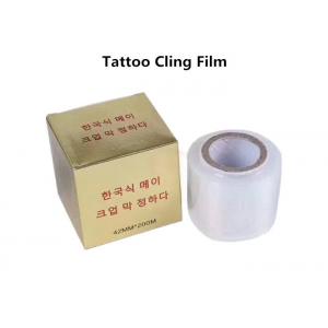 Transparent Tattoo Accessories Disposable Tattoo Cling Film For Eyebrow / Body Tattoo