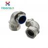 Right Angle Liquid Tight Fittings Metal Elbow Hose Fittings For Joining Pipe