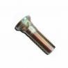 Grade 12.9 1/2 Inch Thread Plow Bolts White Blue Zinc Alloy Steel