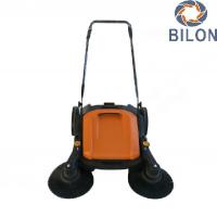 China Electric Snow Sweeper Machines Hand Push Type Power Snow Brush Sweeper on sale