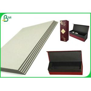 China Grade AAA High Stiffness Grey Board Sheets 1.3mm 1.35mm 1.5mm For Boxes supplier