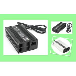 Black Silver Sealed Lead Acid Battery Charger , 24V 7A Fast Battery Charger For Powered Trolling Motors