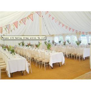 China Hard Pressed Extruded Aluminum Alloy High Peak Wedding Event Tents For Party And Events supplier