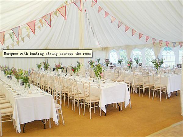 Hard Pressed Extruded Aluminum Alloy High Peak Wedding Event Tents For Party And