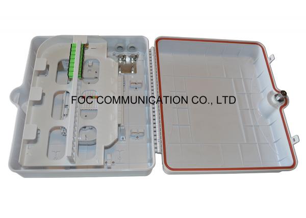 LAN / WAN Fiber Optic Termination Box Waterproof Low Insertion Loss