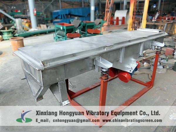 China sunflower seeds size grading vibrating screen machine support