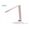 China Silver Color Wireless Charger Cordless Desk Lamp With Touch Swith For Iphone X And Iphone 10 wholesale