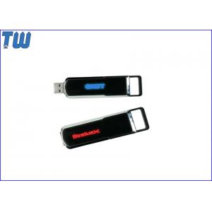 LED Back Light Custom Logo Sliding USB Drive 64GB USB Memory Stick
