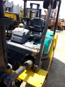China Used Forklift For Sale , 2 Mast komatsu forklift with 3m high on sale 