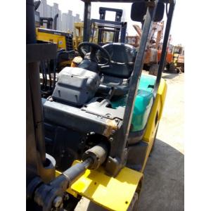 China Used Forklift For Sale , 2 Mast komatsu forklift with 3m high supplier
