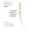 Heat Activation Dental Golden Pro-Taper Files High Flexibility For Curved Canals