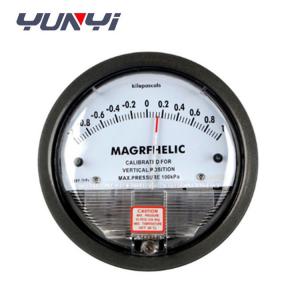 Micro Air Differential Pressure Gauge Manometer 4" Dia 20-500 Pascal