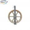 China 30kg Single Wheel Bundled Conductor Pulley Overhead Line Accessories With 100mm Width wholesale