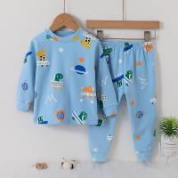 China Printed Pattern Kids Winter Night Suits fantasy Winter Matching Pajamas on sale