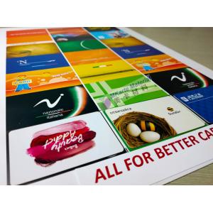 Inlay / Offset Printing Pvc Foam Core Board Excellent Ink Adhesion