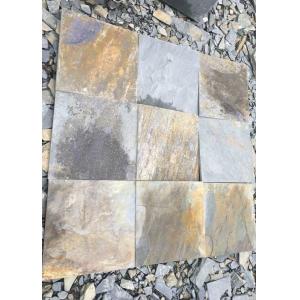 Natural slate culture stone sawn cut split China 30x30cm 40x25cm 60x25cm