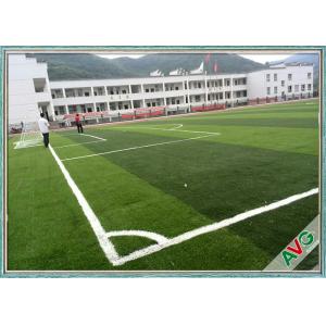 China FIFA Standard Multi - Functional Soccer Field Artificial Turf 12000 Dtex Water-Saving wholesale