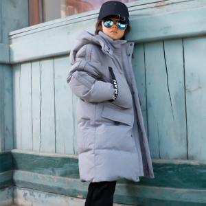 China Bilemi Handsome Boy Duck Down Warm Coat Winter Jacket Kids Parka  for Teenagers supplier