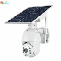 China Glomarket Tuya Smart Camera Network AI Smart Motion Detection Camera Solar IP66 Waterproof on sale