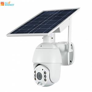 China Glomarket Tuya Smart Camera Network AI Smart Motion Detection Camera Solar IP66 Waterproof supplier