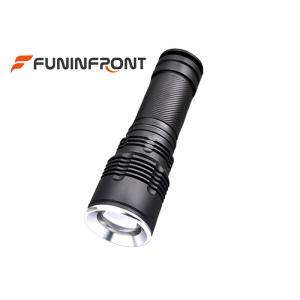 China CREE XM-L T6 Zoom LED Flashlight Work with 18650 / 26650 Li-ion Battery or 3*aaa supplier