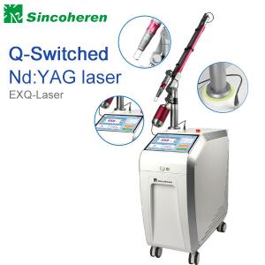 1200VA Medical Q Switch Laser Machine , ND YAG Laser Tattoo Removal Equipment