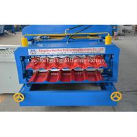 China Corrugated Iron cold roll forming equipment , Concrete Roof Tile making Machine on sale