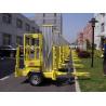 10m Platform Height Aluminium Alloy Trailer Mounted Aerial Work Platform Lift