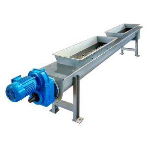 300mm Diameter Shaftless Screw Feeder Conveyor For Wet Plaster