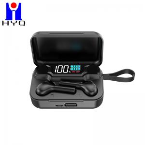 V5.0 Tws Wireless Earbuds With Power Display Touch Control 2600 mAh Power Bank Hifi Headset