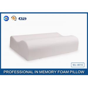 China Custom Bamboo Fiber Contour Sleep Design Memory Foam Pillow For Hotel / Bedroom supplier