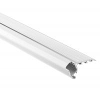 China Surface Mounted Stair Nosing LED Profile Aluminum LED Step Profile For Cinema on sale