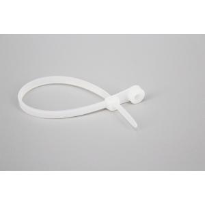 3*150mm Cheap price nylon 66 UL 94V-2 Mount Head Screw/Nail Mount Hole Cable Zip Wire Tie White 100 Pcs