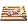 China Customized Size Kitchenware Multi-functional Solid Wood Chopping Board with Handle wholesale
