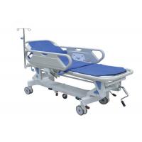 China Stainless Steel ABS Emergency Ambulance Stretcher Trolley For Hospital Patient Transfer (ALS-ST004) on sale