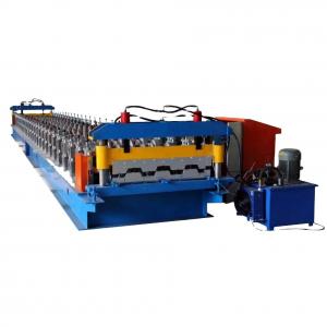 China 5T Panel Roll Forming Machine 8/min Metal Floor Deck supplier