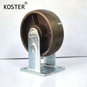 Maximum Load 650kg 4 5 6 8 Inch Castor Cast Iron Caster Wheel FH00132