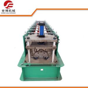 China 280 Model Galvanized Ridge Cap Cold Roll Forming Machine For Roof Panel supplier