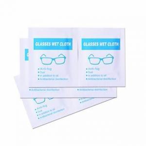 China Food Grade Aluminum Foil Laminated Paper Bags for Glasses/Screen/Lens Cleaning Wipes supplier