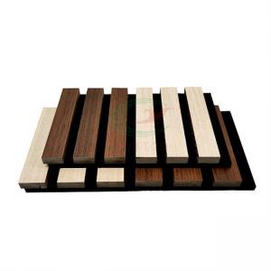Office Oak Acoustic Wood Wall Panels , Multiscene Sound Insulation Wood Panels