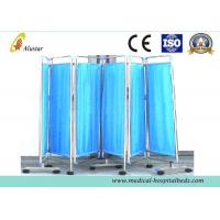 China 6 Foldable Stainless Steel Hospital Privacy Screens, Medical Ward Screen (ALS-WS15) on sale