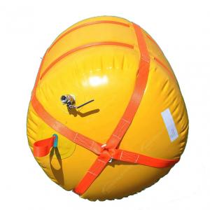 Inflatable Marine Underwater Air Lift Bags , Industrial Boat Lifting Airbags