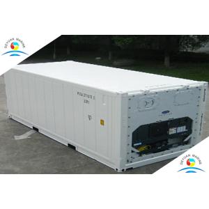China High Strength 20ft Refrigeration Pallet Wide Container Thermo King Reefer Container supplier