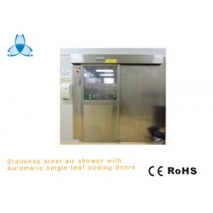 China Lab Equipment Stainless Steel Shower , Class 100 Portable Clean Room Air Shower supplier
