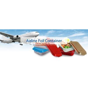 O retângulo deu forma a tampas de alumínio descartáveis de Pan Take-Out Food Containers With da folha de alumínio/sem tampa