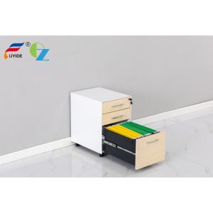 Office Furniture Steel Metal 3 Drawers Filing Cabinet Mobile For A4 File